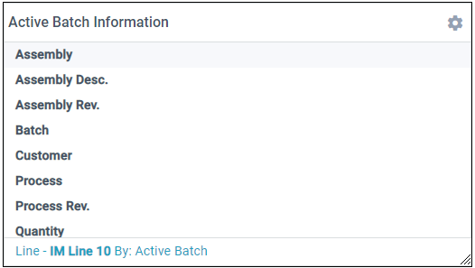 Active Batch Information metric