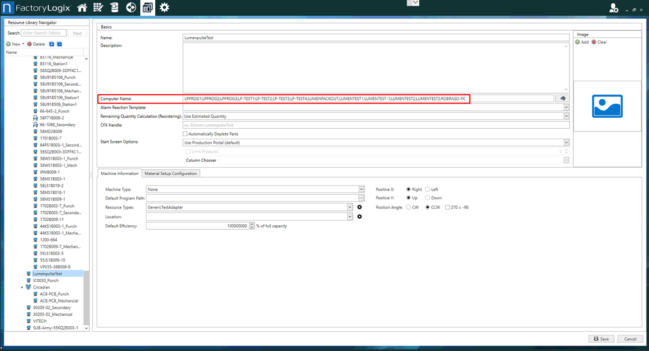 Computer Name setting