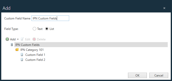 IPN custom fields