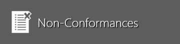 Non-Conformances button (Production)