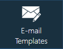 E-mail Templates button