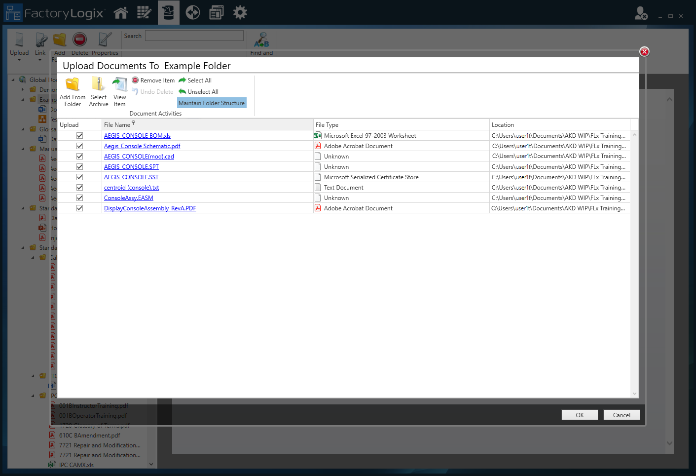 Upload archive file to the Document Library