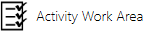 Activity Work Area gadget