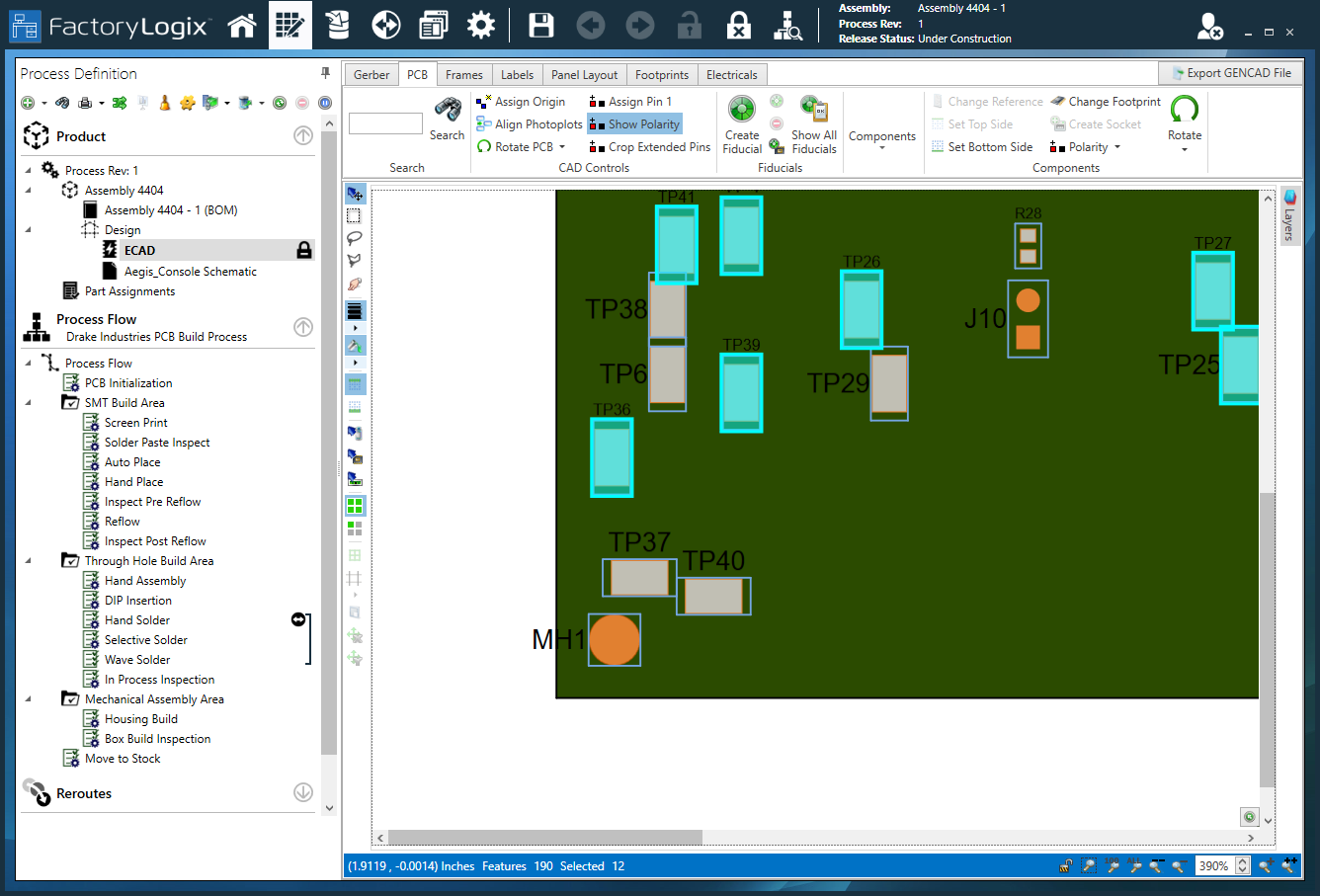 Zooming tools for ECAD files