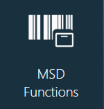 MSD Functions button
