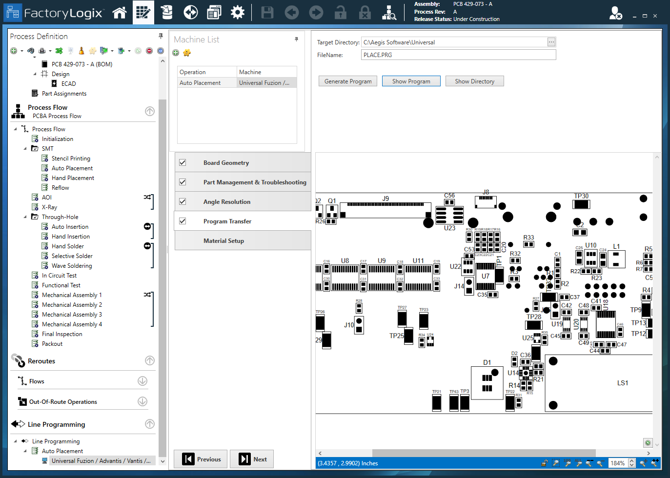 Universal - Program Transfer