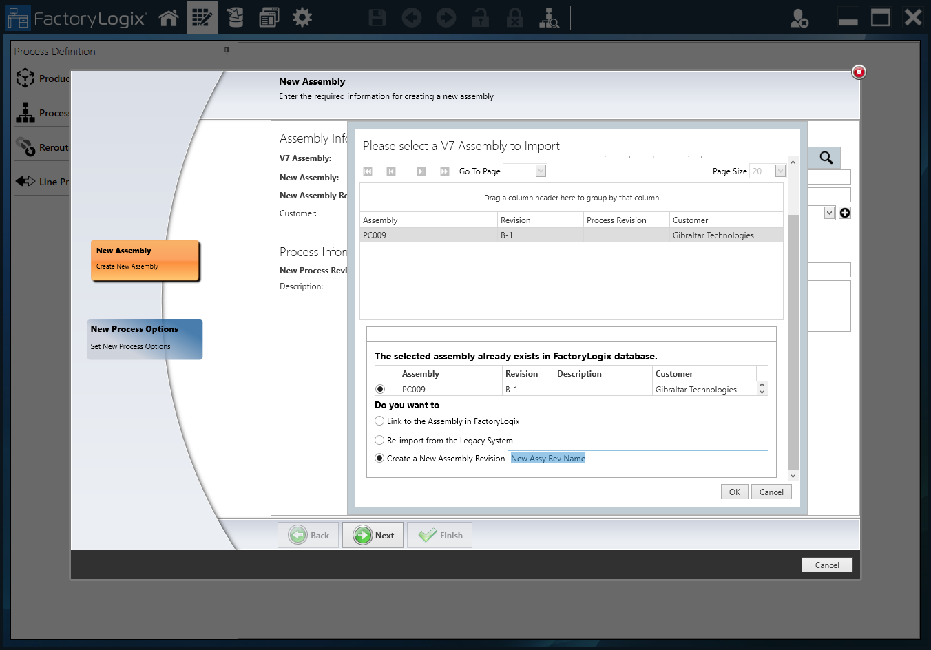 Import CPF - Assembly Already Exists