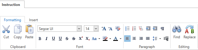 Settings dialog - Formatting tab.png